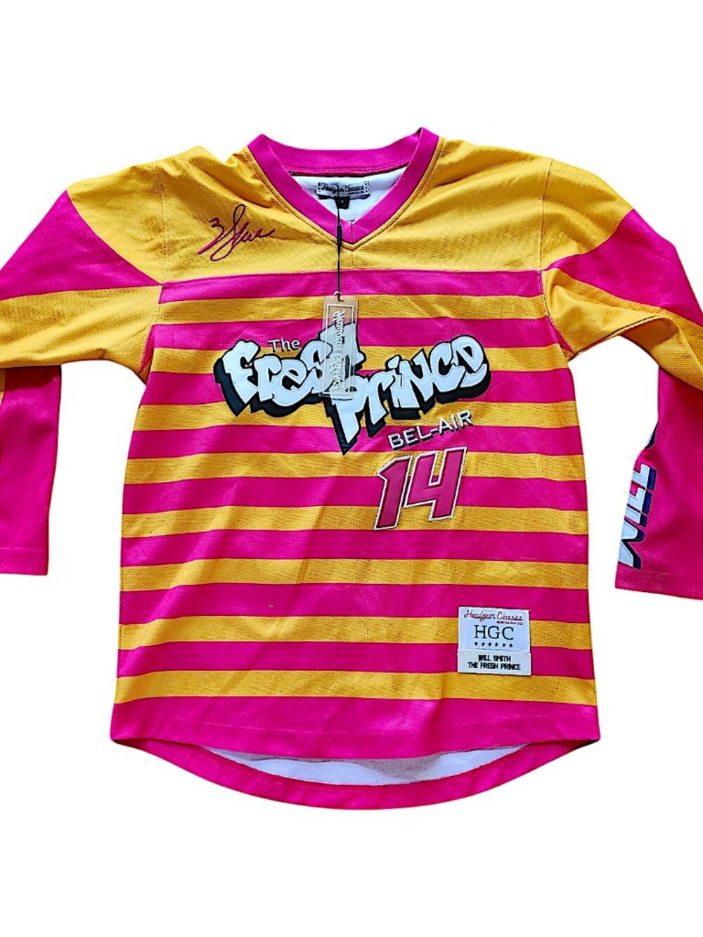 Fresh Prince of Bel Air Will Smith Hockey Jersey NWT Size S Gender Neutral
